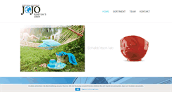 Desktop Screenshot of jojo-geschenke.de